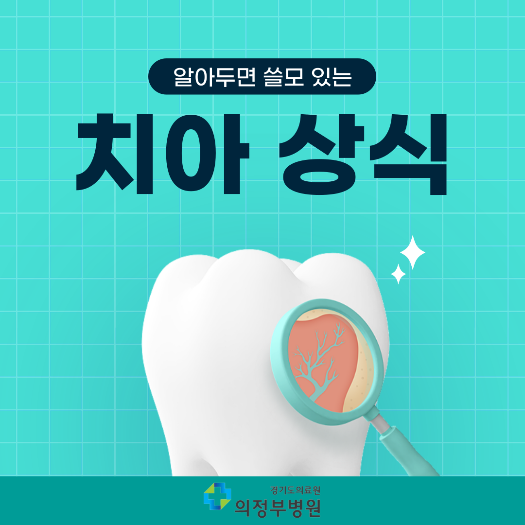 (건강정보) 알아두면 쓸모 있는 치아상식-1