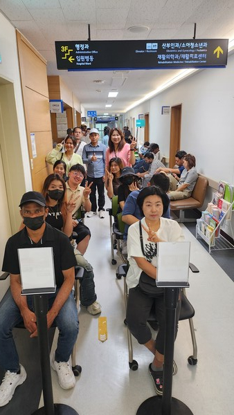 경기도의료원 수원병원, 외국인 노동자 96명 건강진료 실시