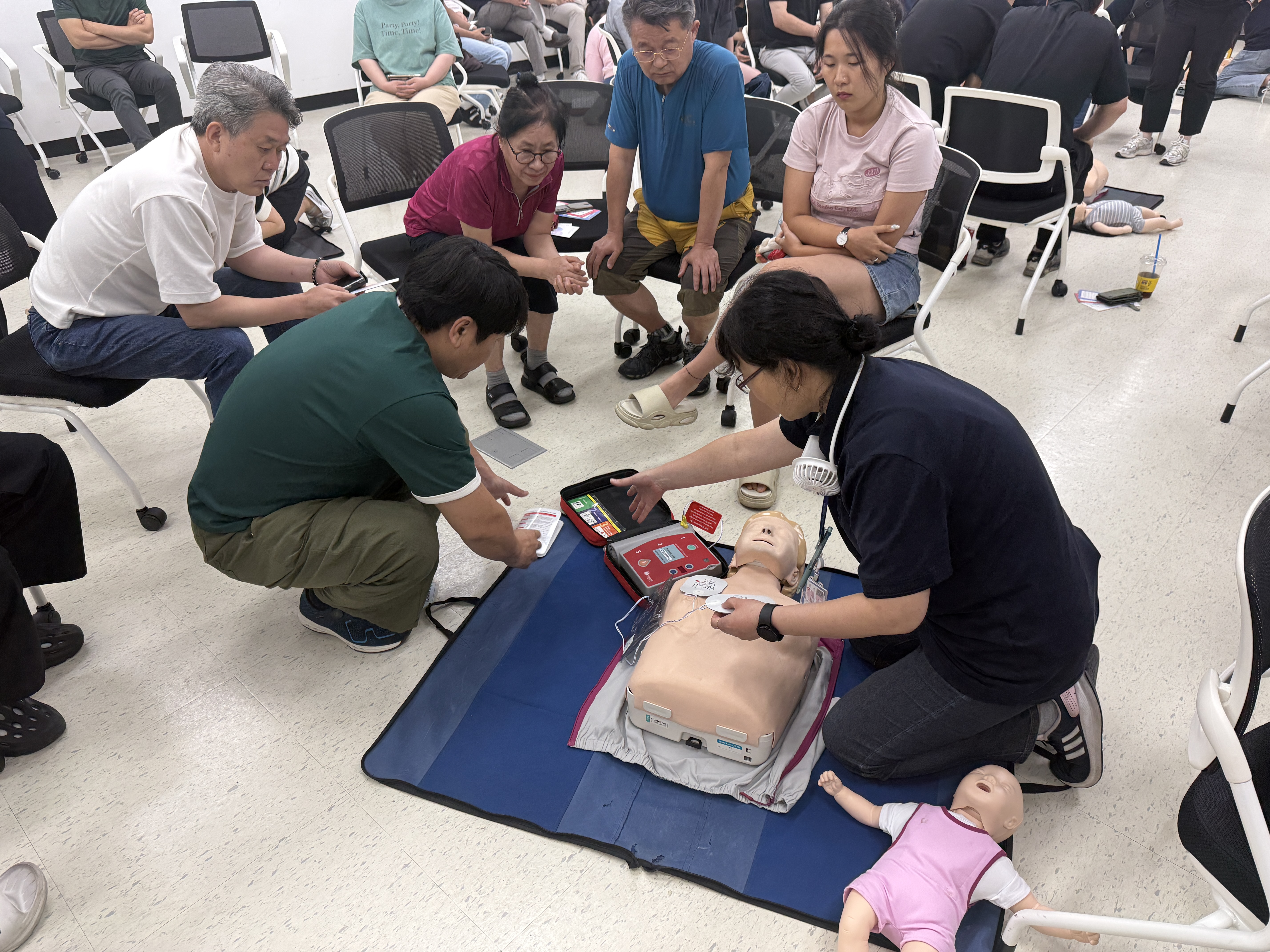 경기도의료원 포천병원, 포천시보건소 연계·협력 심폐소생술 등 응급처치 교육 성료
