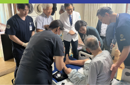 경기도의료원 파주병원 ‘찾아가는 경기도 돌봄의료센터’ 현장, 남인순 국회부의장 동행